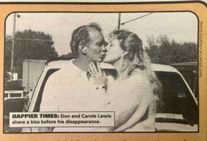 Don & Carole Lewis in better days.